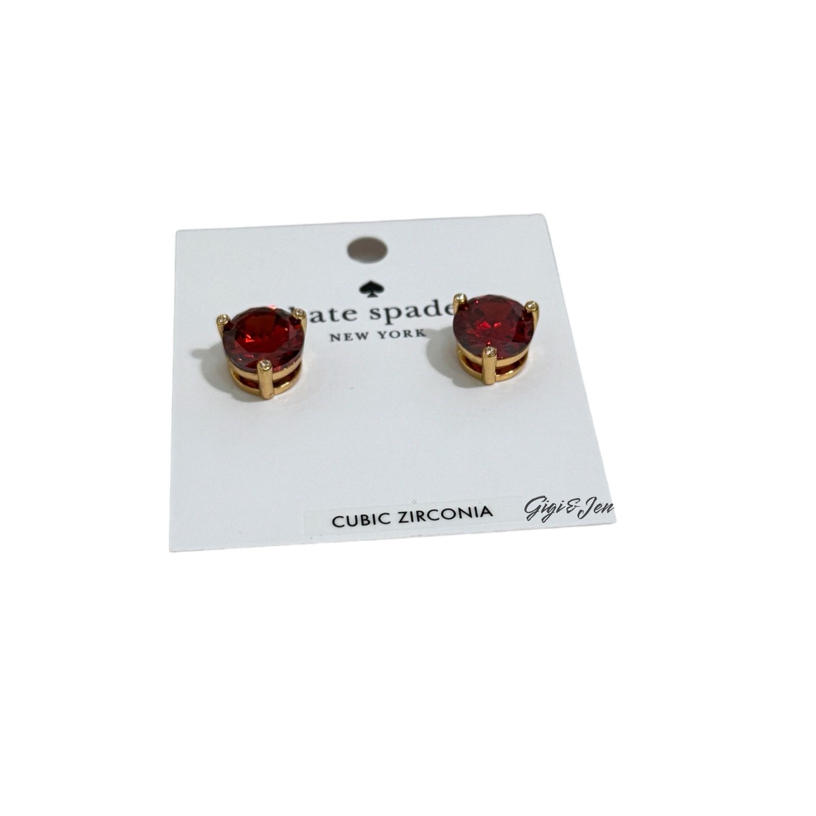 Kate Spade Kate Spade Outlet Rise And Shine Studs New garnet earrings Size ONE SIZE - 2 Thumbnail