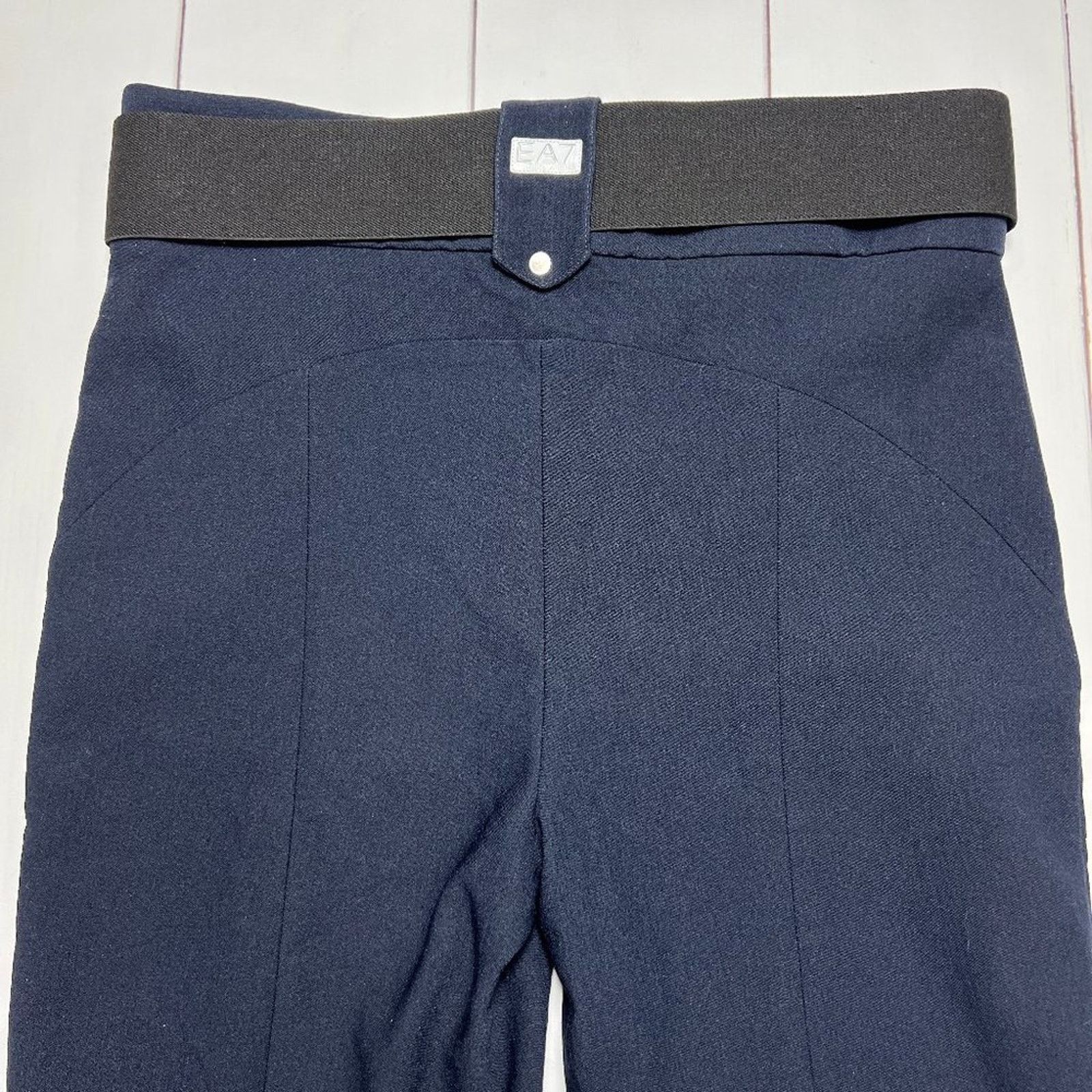 Emporio Armani Emporio Armani EA7 Navy Stirrup Riding Pants Size L Size 33" - 5 Thumbnail