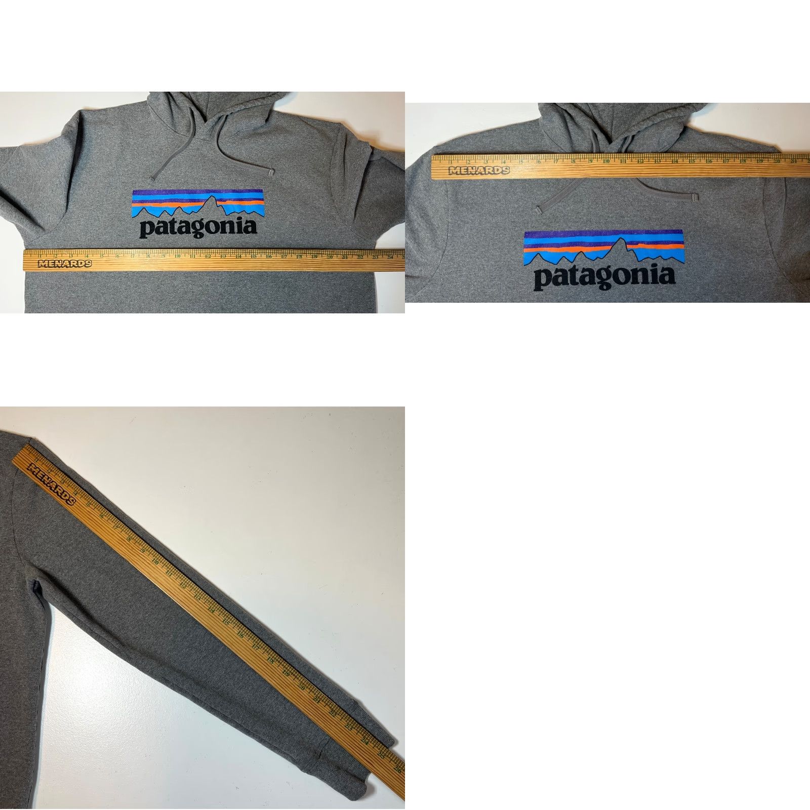 Patagonia Patagonia Men’s P-6 Logo Uprisal Hoody Shirt Regular Large Gray 39539 Outdoor Classic Hooded Mens Size US L / EU 52-54 / 3 - 9 Thumbnail