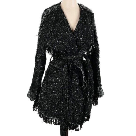 Free People NWOT- FREE PEOPLE BLANKET WRAP CARDIGAN Size M / US 6-8 / IT 42-44 - 5 Thumbnail