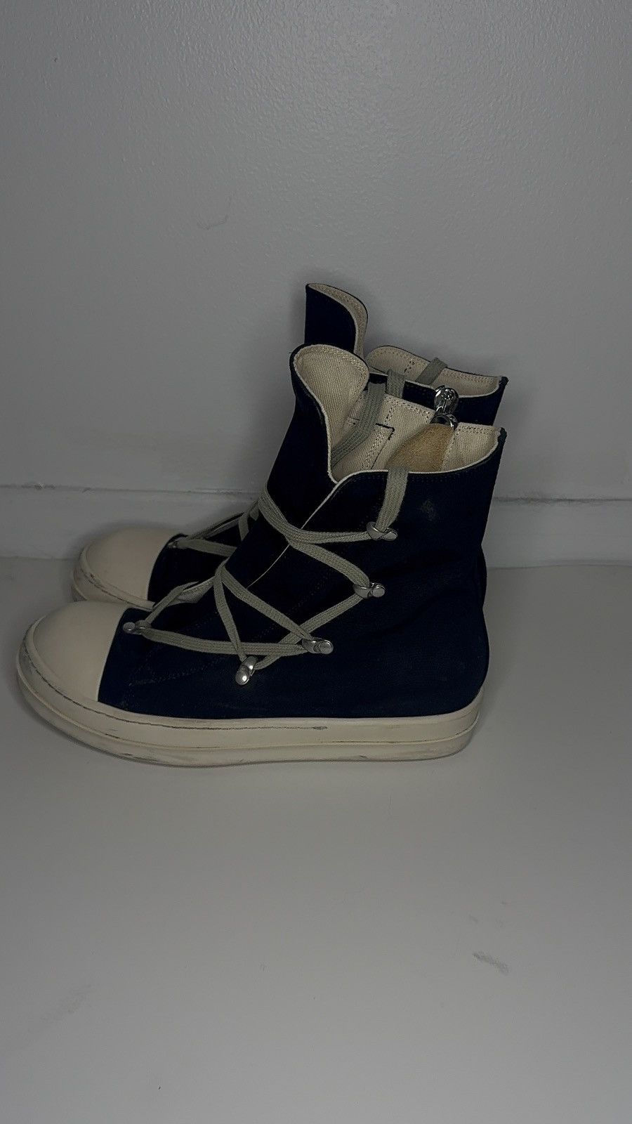 Rick Owens Rick Owens DRKSHDW Hexa High-Top Sneakers Size US 7 / EU 40 - 3 Thumbnail