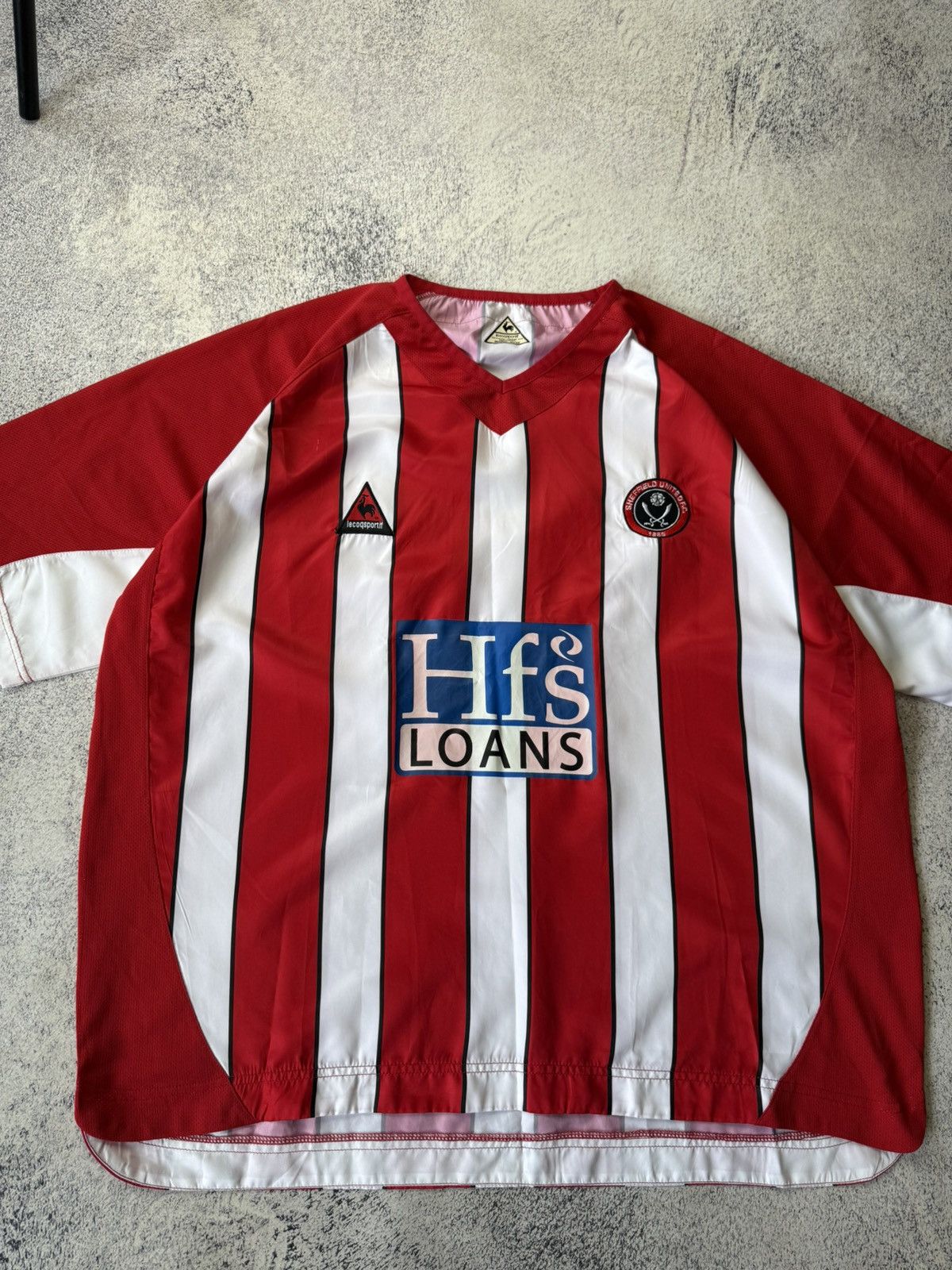 Vintage Vintage Sheffield United Retro Home Football Shirt 2004/05 Size US XL / EU 56 / 4 - 6 Thumbnail