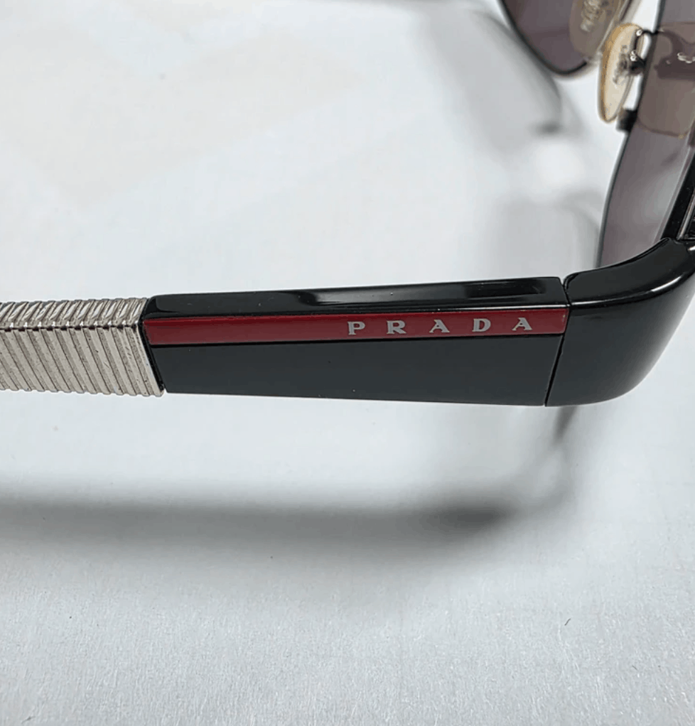 Prada PRADA Sunglasses Flame Star Sport Symbol Wrap Shield Mask Size ONE SIZE - 7 Thumbnail
