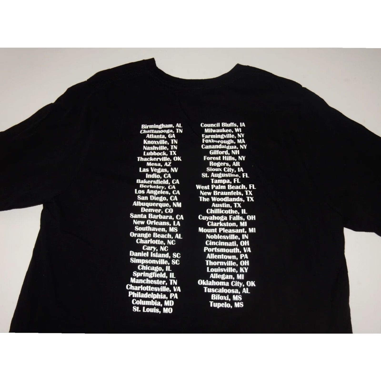 Vintage Chris Stapleton Mens Black Short Sleeve T Shirt Large 2016 Tour Size US L / EU 52-54 / 3 - 2 Thumbnail