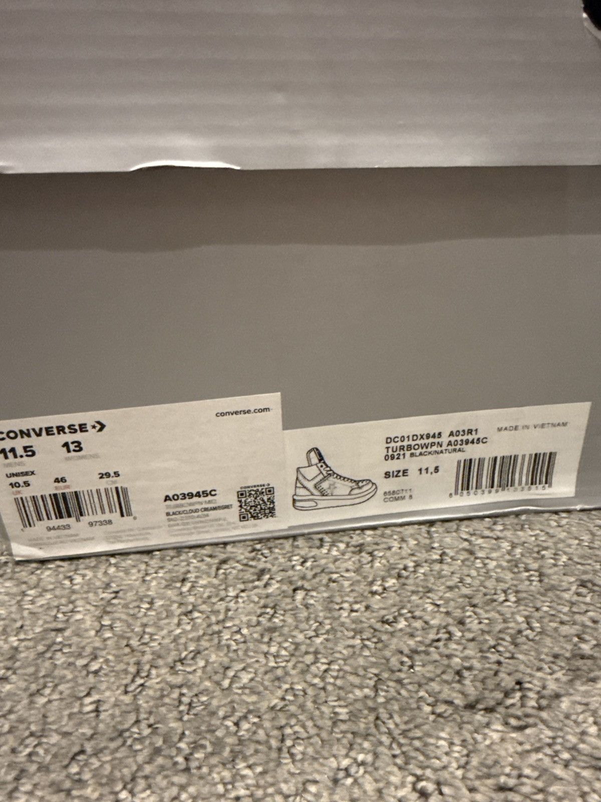 Converse × Rick Owens Drkshdw Rick Owens x converse Turbopwn, brand new, 11.5 Size US 11.5 / EU 44-45 - 9 Thumbnail