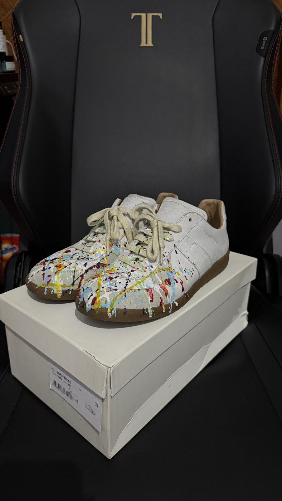 Maison Margiela Maison Margiela Replica GATS Splatter Size US 9 / EU 42 - 1 Thumbnail