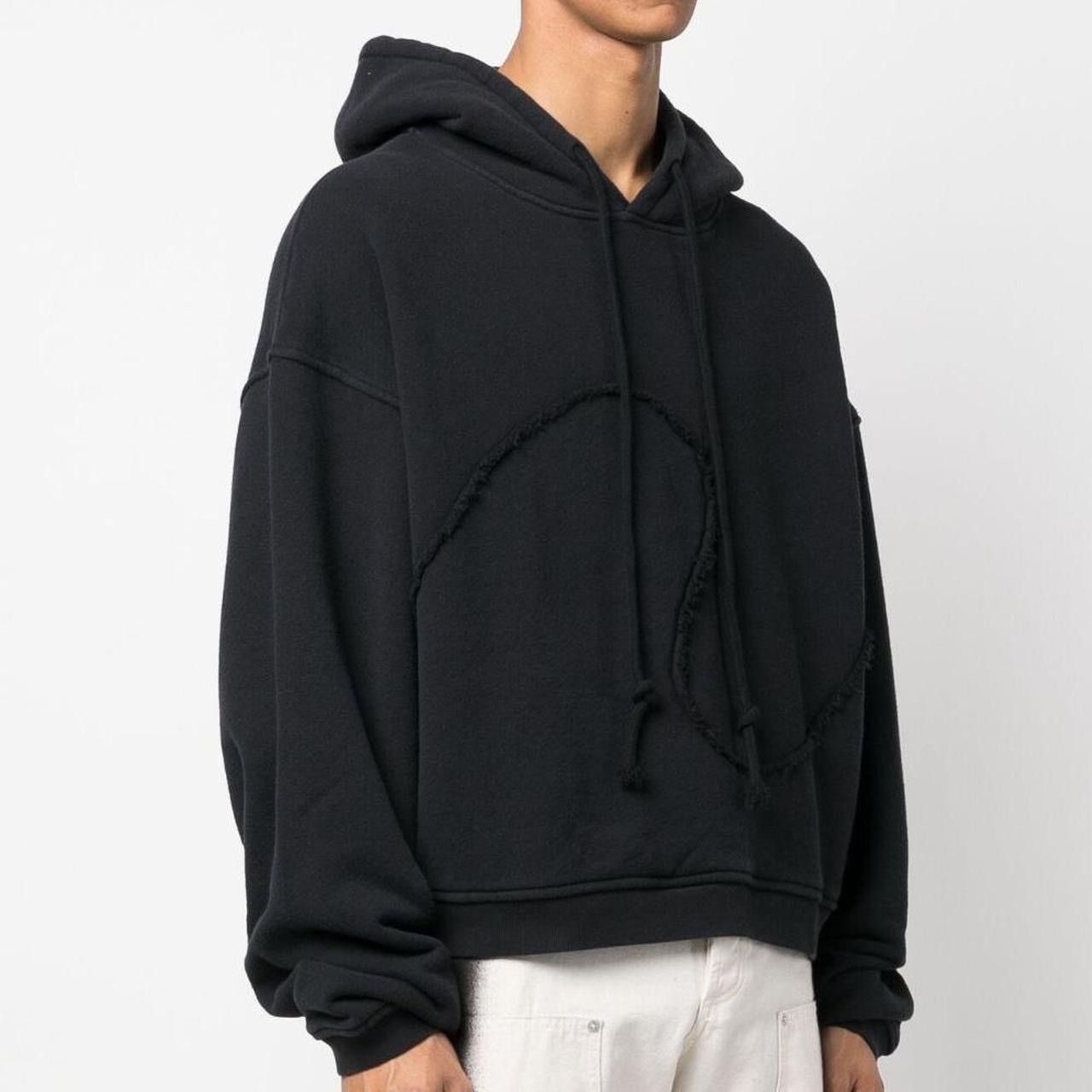 ERL ERL Swirl Hoodie - ALL BLACK | Grailed