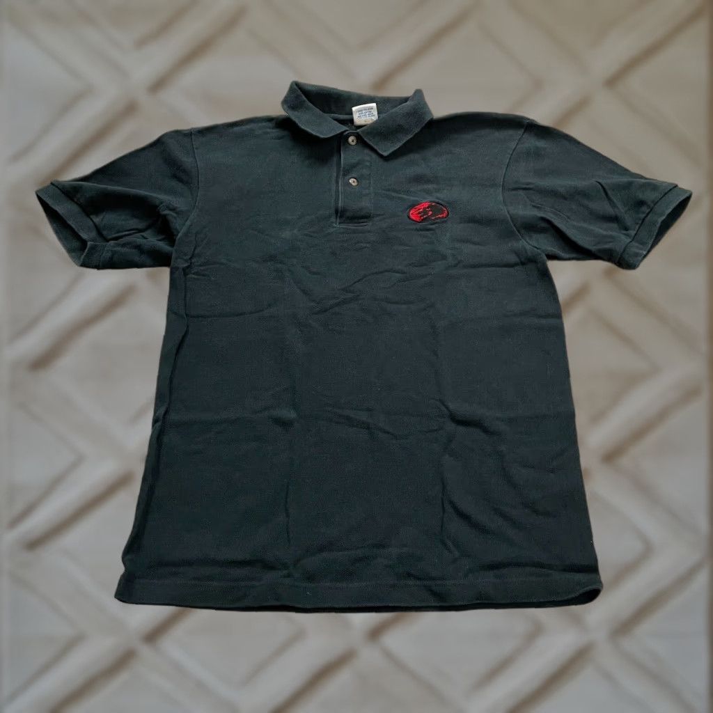 Vintage Crazy Shirts Polo Shirt Mens Small Black 100% Cotton Dragon Martial Arts Classic Polo Shirt S Black Dragon Martial Arts Mens Size US S / EU 44-46 / 1 - 1 Thumbnail