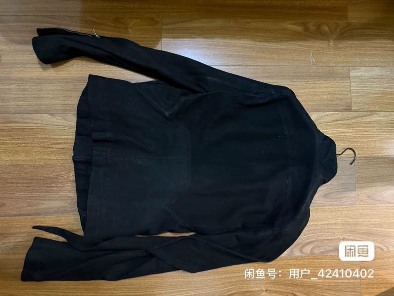Rick Owens Rick Owens Suede Ribbon Jacket Size US M / EU 48-50 / 2 - 1 Thumbnail