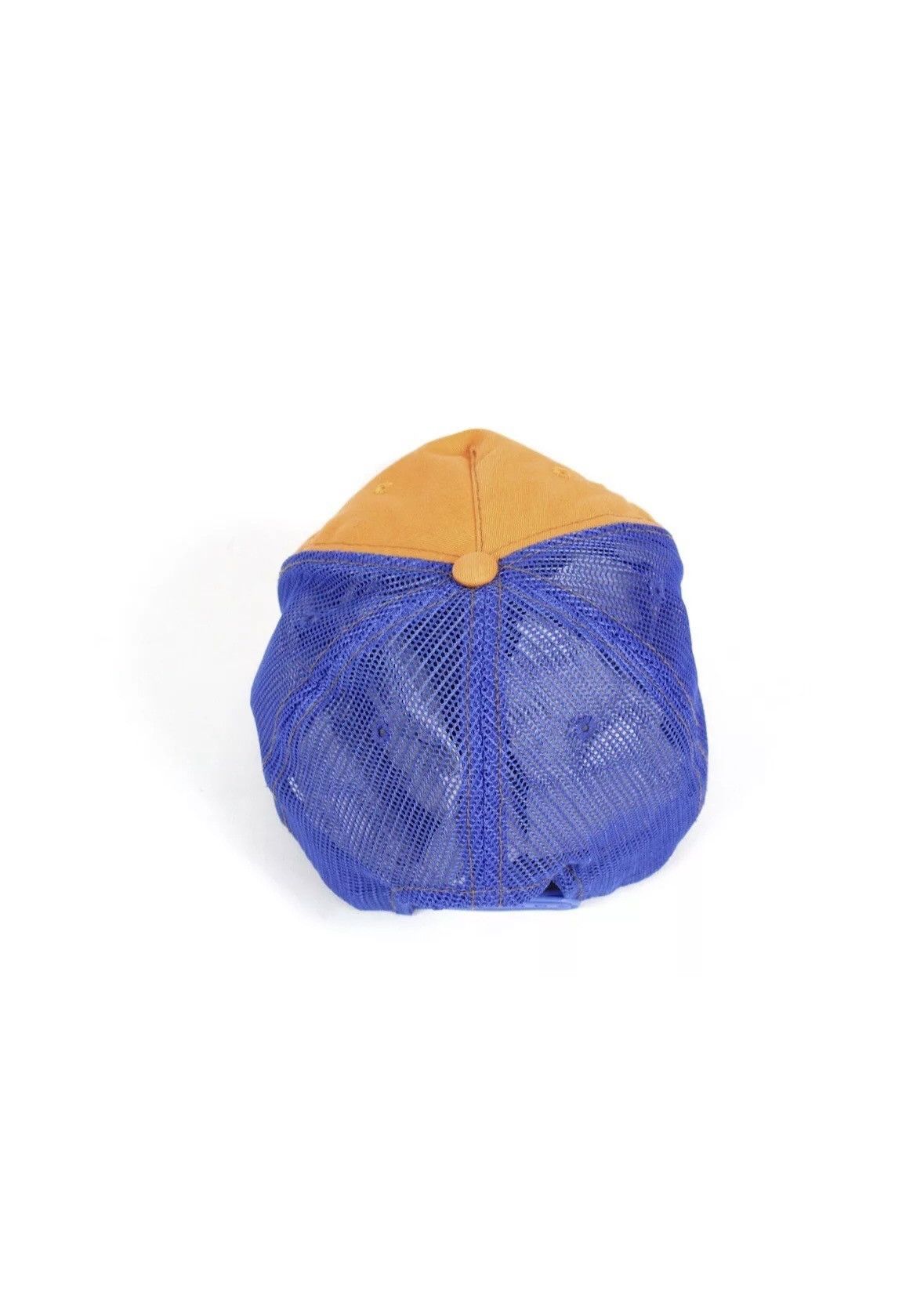 Von Dutch Von Dutch Logo Y2K Orange Blue Trucker Cap Hat 00s Size ONE SIZE - 3 Thumbnail