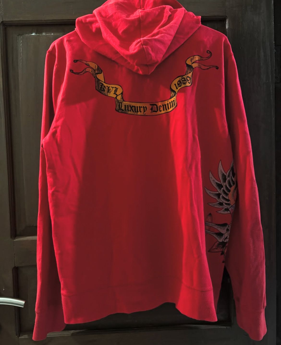 If Six Was Nine 2000s Archival KVL Edhardy Tattoo Zip Hoddie y2k style Size US L / EU 52-54 / 3 - 2 Thumbnail