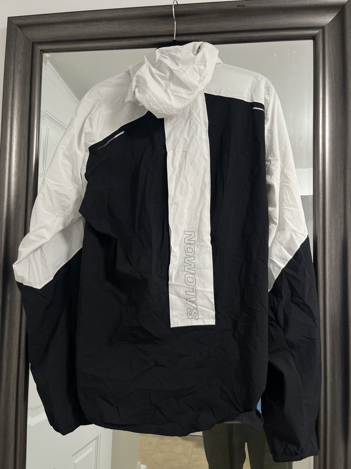 Salomon SALOMON Bonatti Trail Jacket Pertex black and white Size US M / EU 48-50 / 2 - 8 Thumbnail