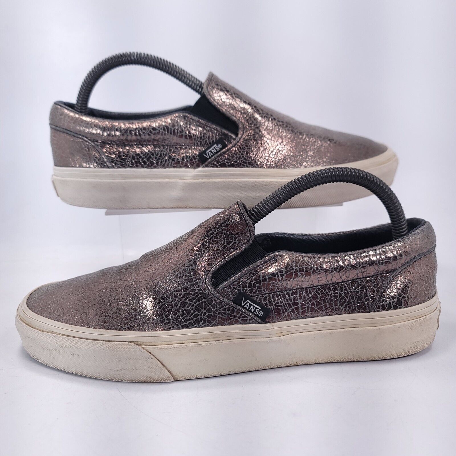 Vans Vans Off the Wall Shoe Womens Size 9 721278 Metallic Pink Size US 9 / IT 39 - 5 Thumbnail