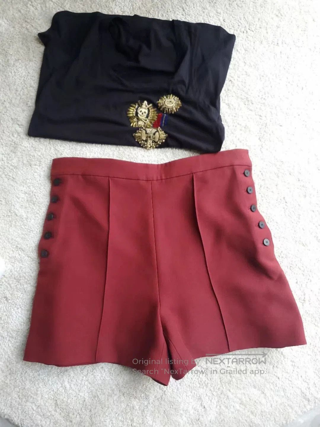 Dior brand new Dior burgundy high. Size US 32 / EU 48 - 1 Thumbnail