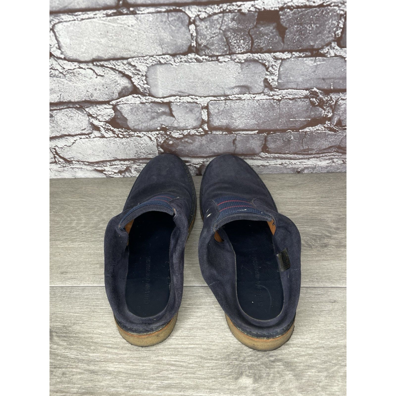 Band Of Outsiders Band of Outsiders Blue Suede Leather Gum Soles Mule Shoes Wo Size US 9.5 / IT 39.5 - 6 Thumbnail