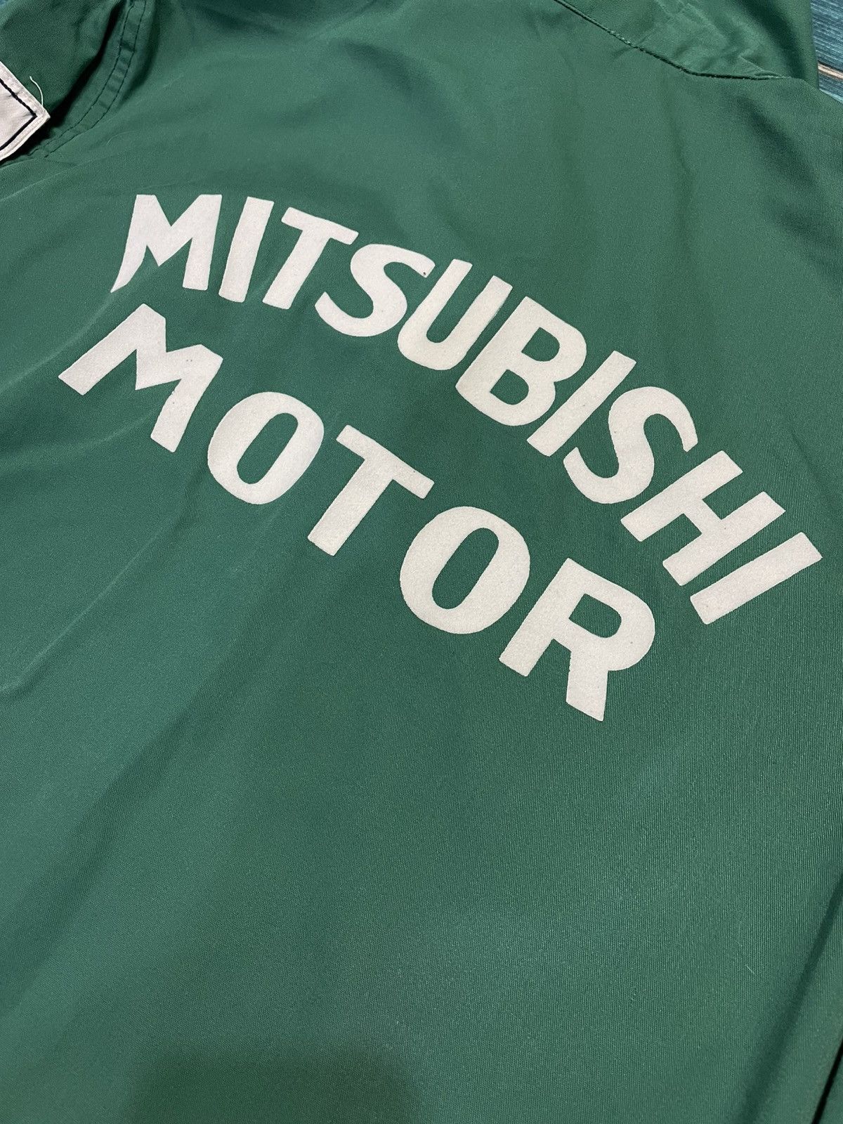 Vintage Vintage Mitsubishi Motor Coverall Size US 35 - 3 Thumbnail