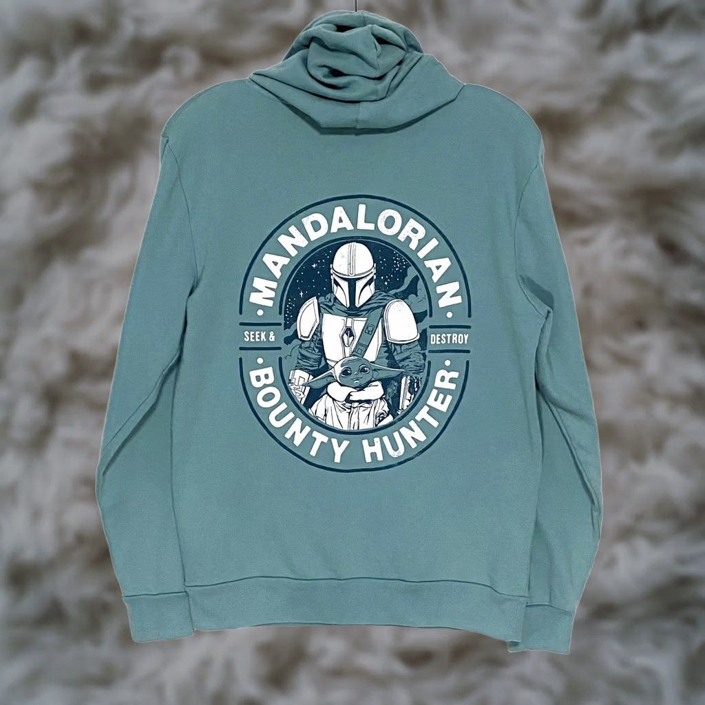 Star Wars Star Wars The Mandalorian Bounty Hunter Hoodie Sweatshirt Mens S Casual Comfort Hoodie Size US S / EU 44-46 / 1 - 1 Thumbnail