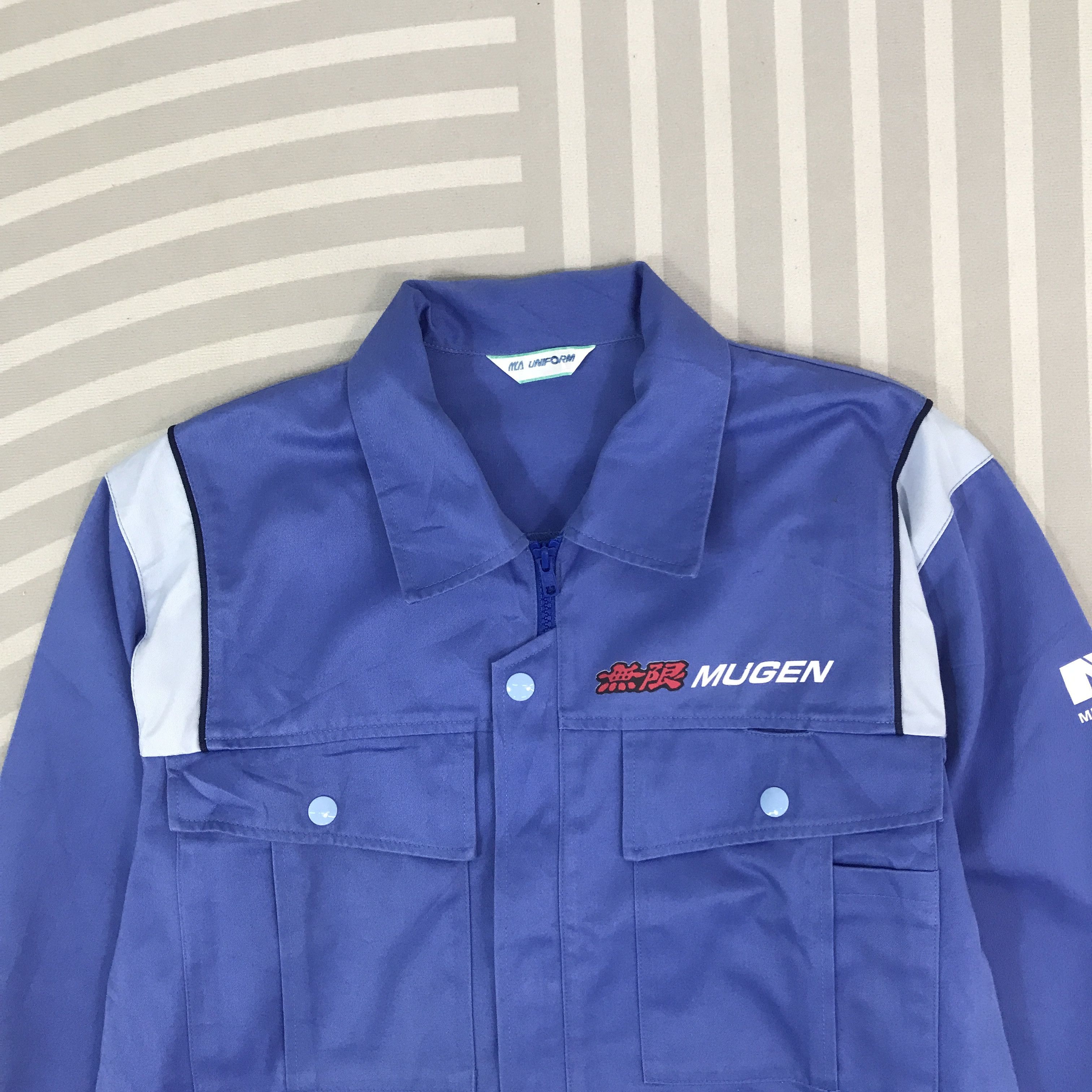 Japanese Brand × Vintage Vintage Honda Mugen Racing work uniform custom Jacket Size US L / EU 52-54 / 3 - 3 Thumbnail
