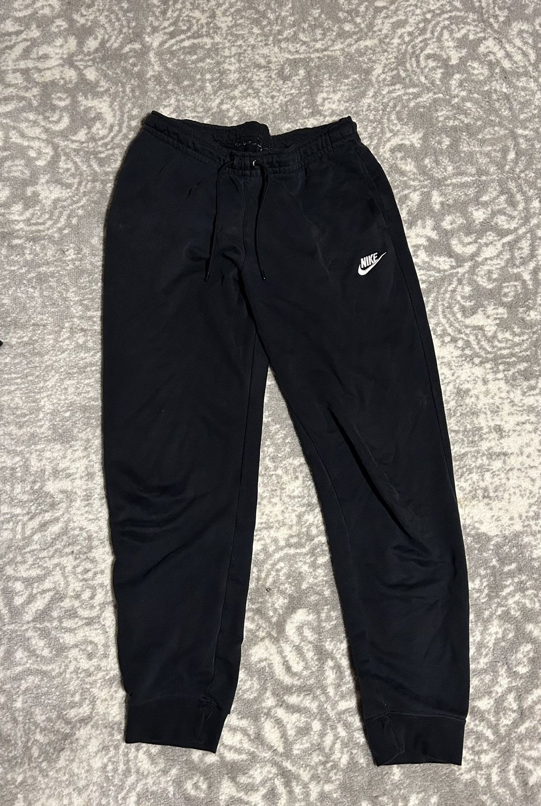 Nike Black Nike Sweatpants Size 30" / US 8 / IT 44 - 1 Thumbnail