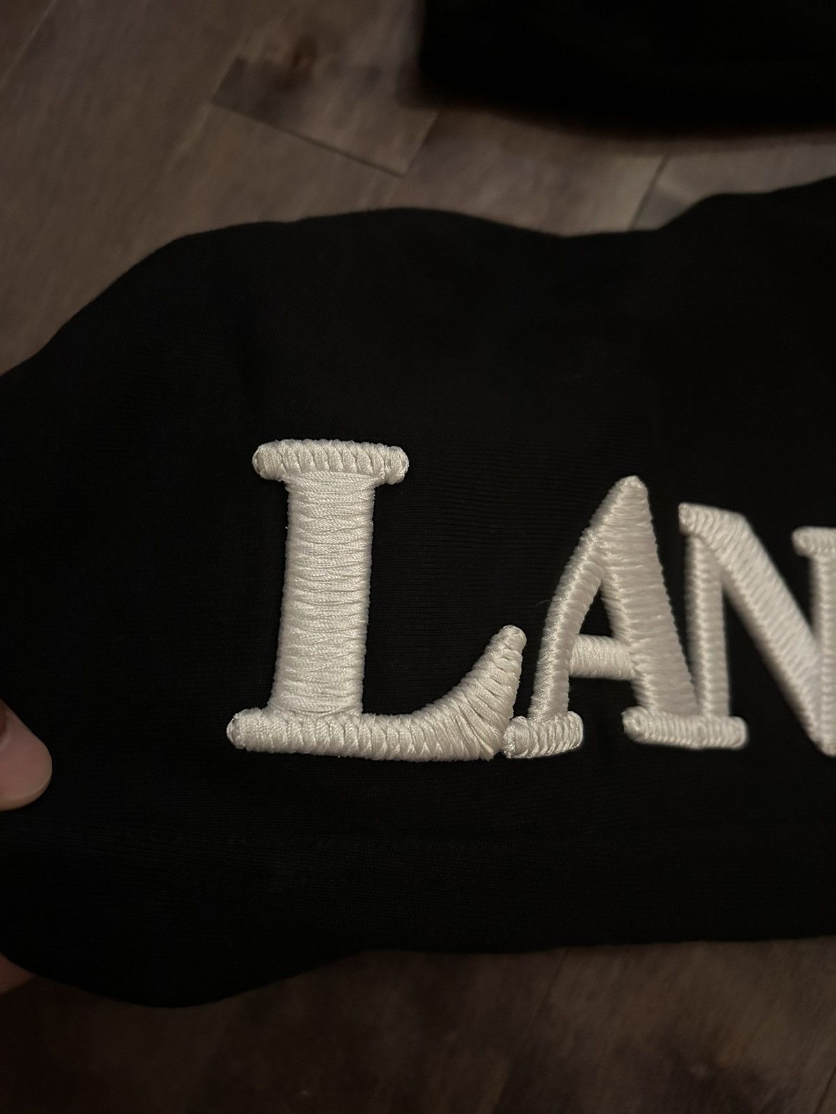 Future × Lanvin Rare Lanvin X Future black sweat pants Size US 34 / EU 50 - 2 Thumbnail