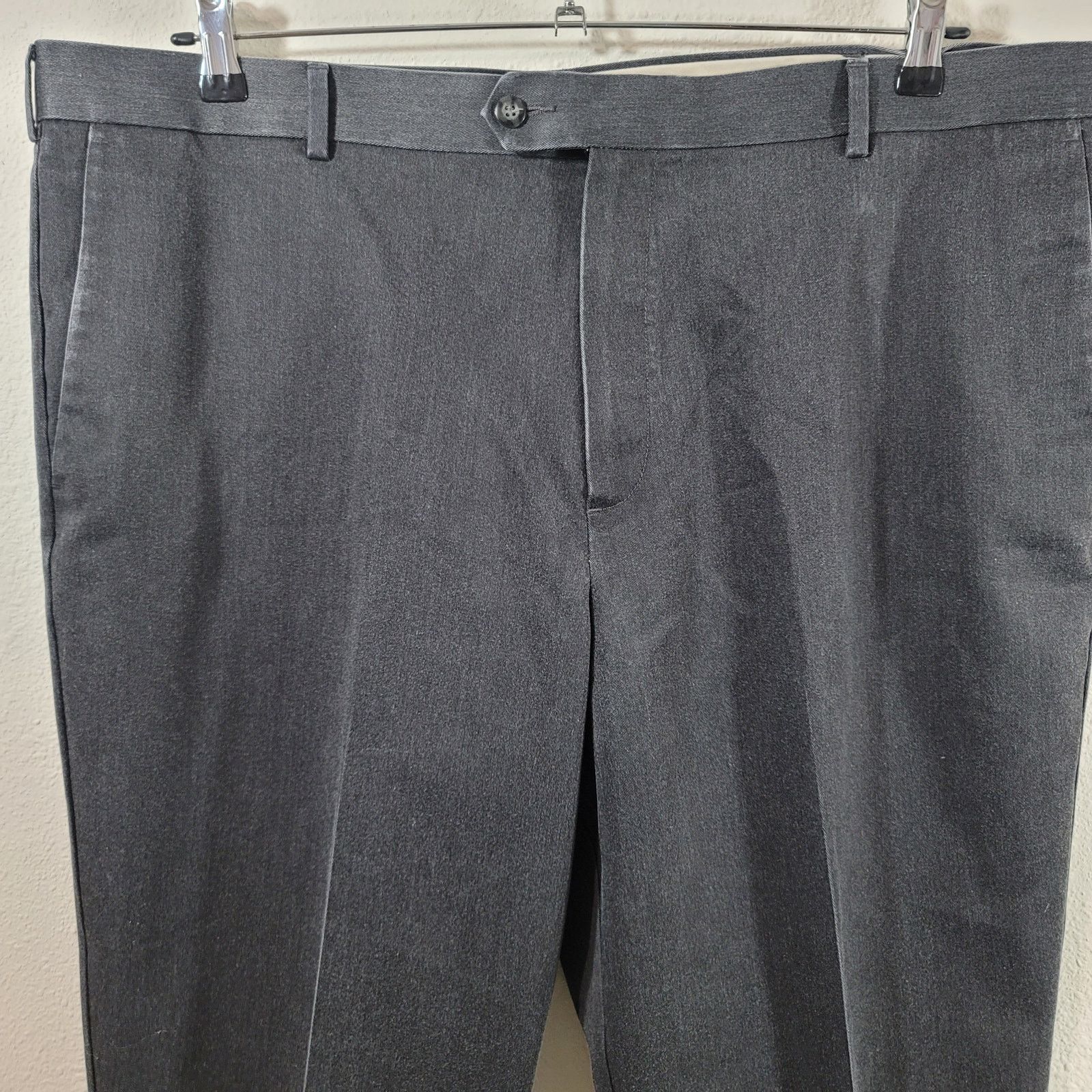 Dockers Dockers Premium Charcoal Flat Front Dress Pants Size 42 Size US 42 / EU 58 - 6 Thumbnail