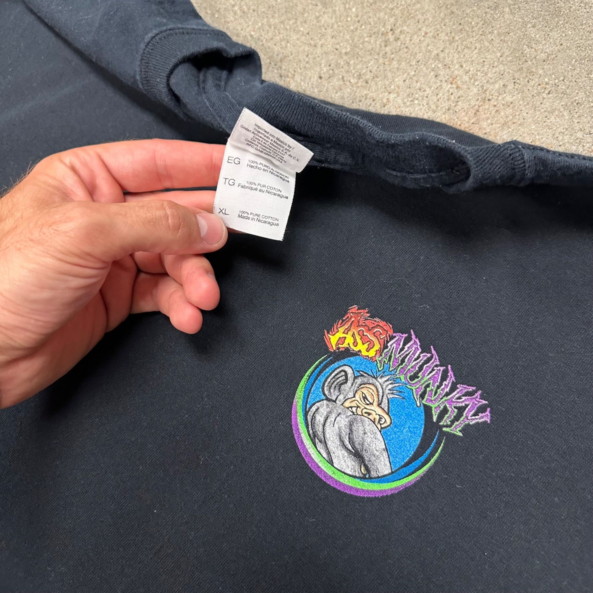 Vintage Vintage Butt Munky Billiards Pool Shirt Size US XL / EU 56 / 4 - 3 Thumbnail