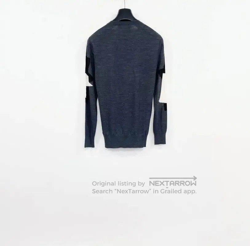 Neil Barrett NeIL BarreTT Gray Wool Long Sleeve Sweater . Size US S / EU 44-46 / 1 - 2 Thumbnail