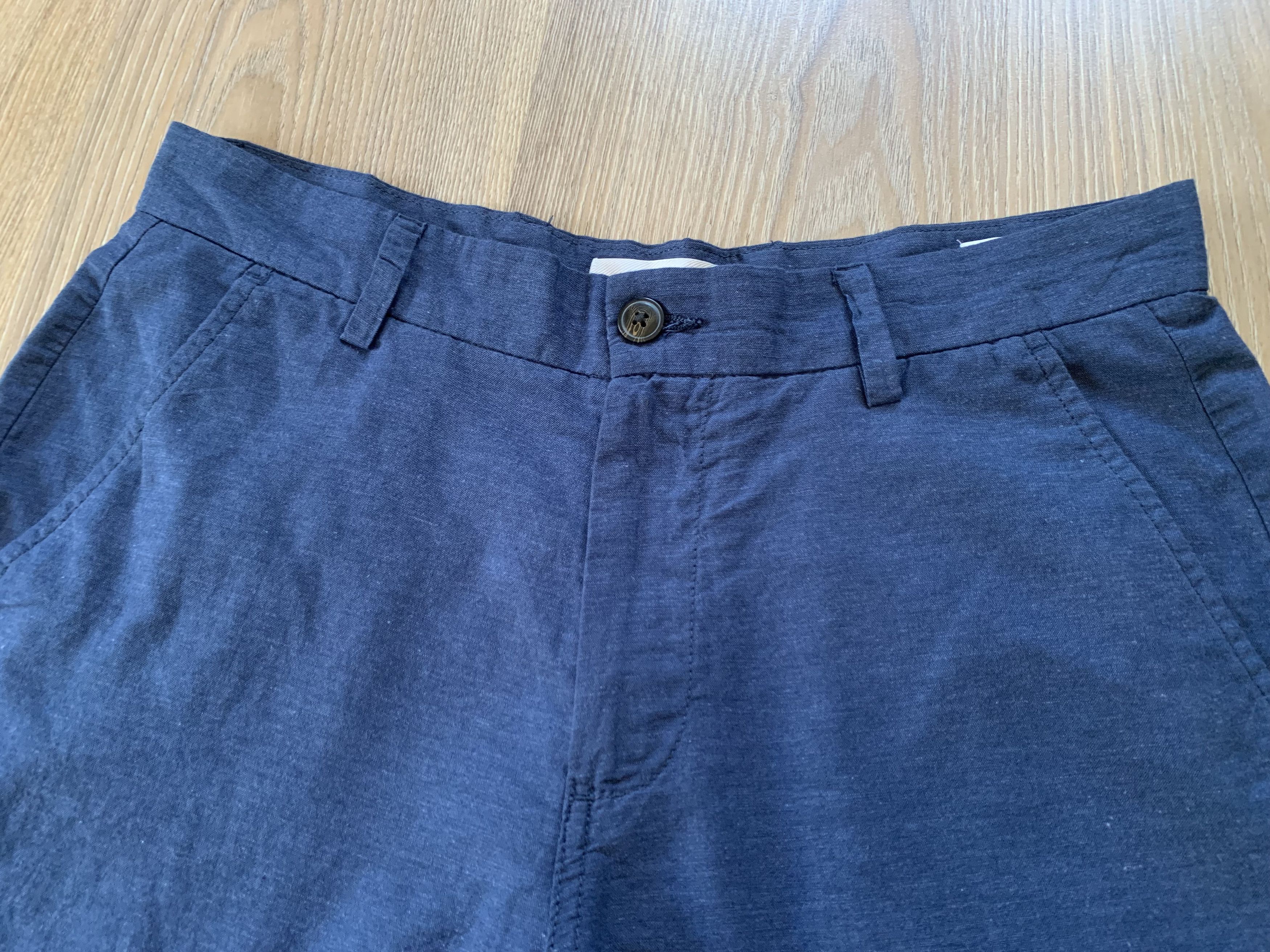Jack & Jones Jack & Jones Mens Cotton Blue Summer Shorts Size US 32 / EU 48 - 5 Thumbnail