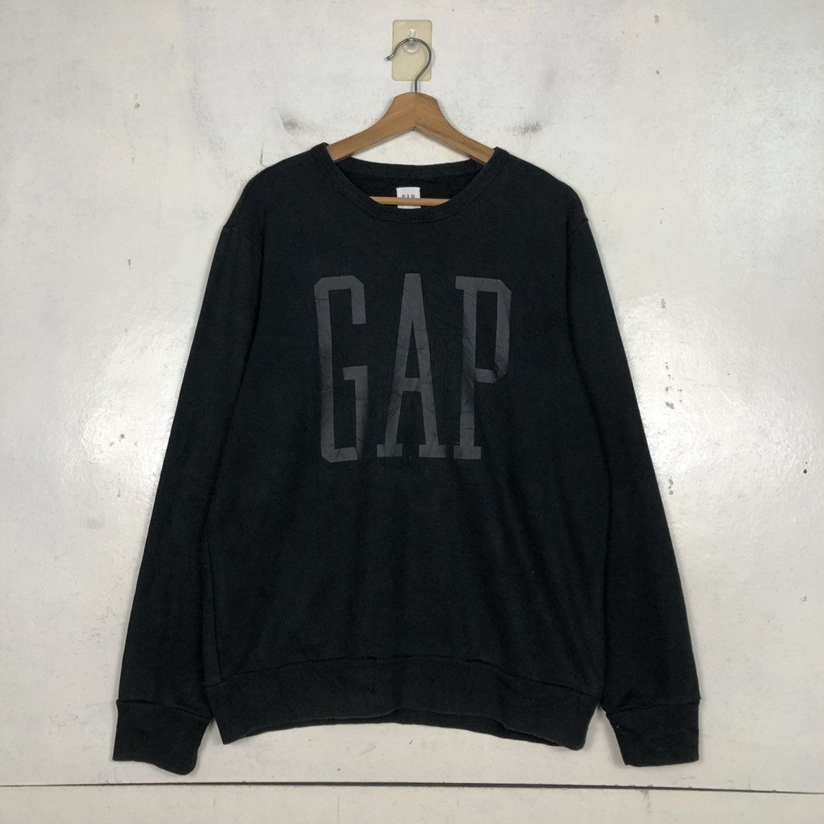 Japanese Brand 📌Vintage Sweatshirt Gap Big Logo Embroidery Size US M / EU 48-50 / 2 - 3 Thumbnail