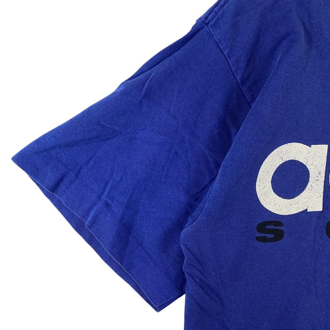 Adidas Vintage 90s ADIDAS soccer blue tee shirt Size US S / EU 44-46 / 1 - 6 Thumbnail