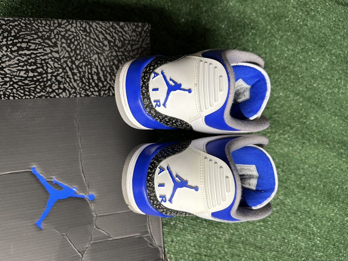 Jordan Brand Air Jordan 3 Retro Racer Blue Size US 12 / EU 45 - 7 Thumbnail