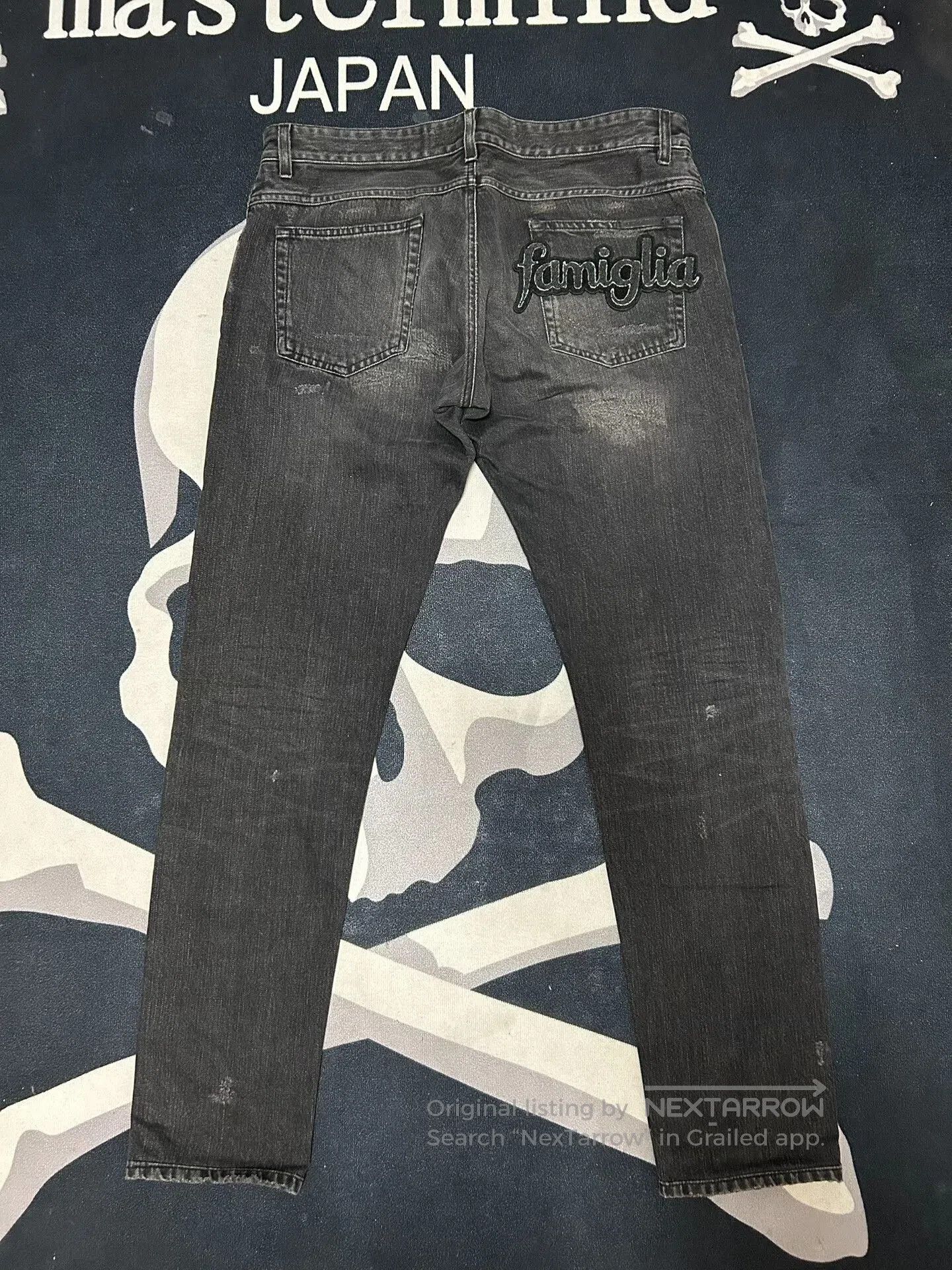 Dolce & Gabbana Distressed Gray Jeans.