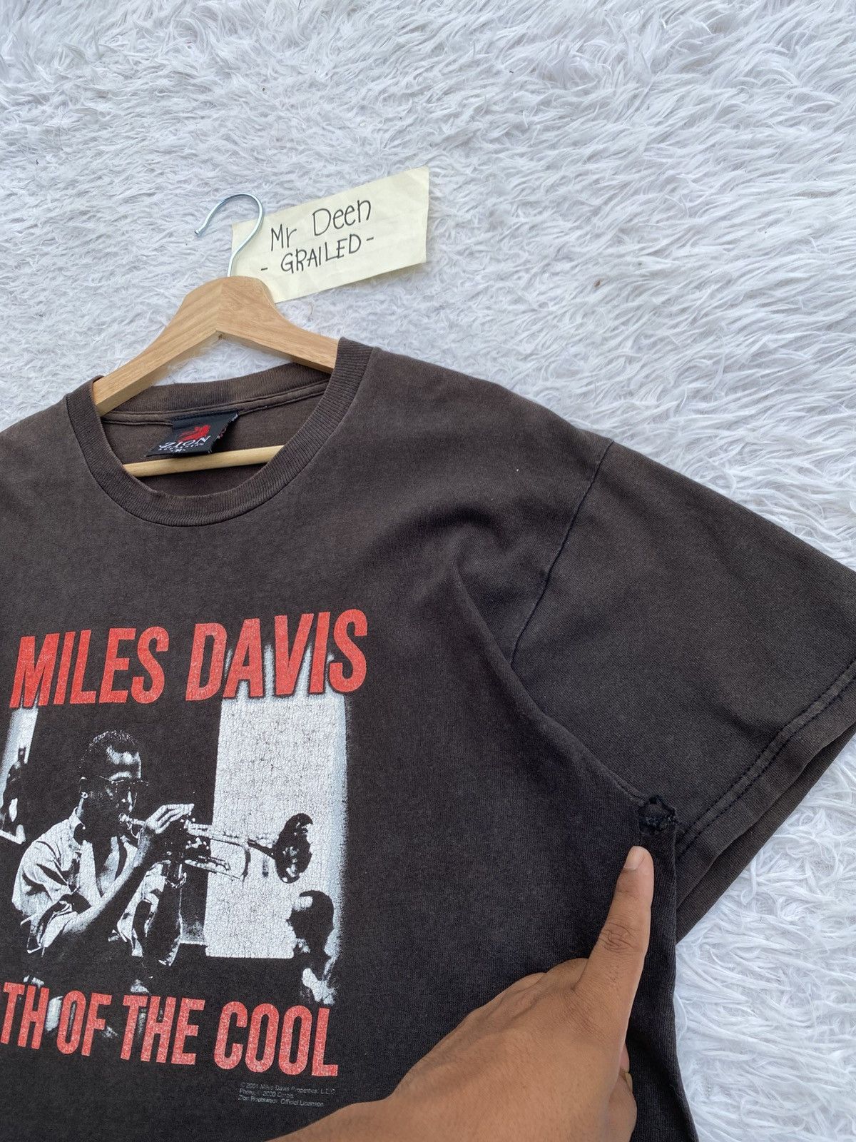 Band Tees Vintage 2001 Miles Davis Birth of the Cool Tshirt Size US M / EU 48-50 / 2 - 14 Thumbnail