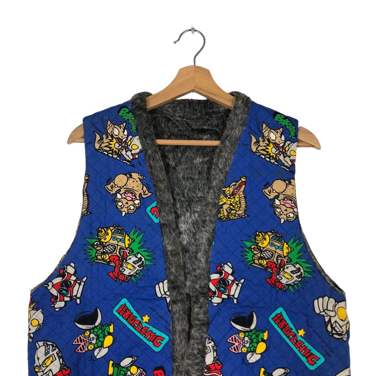 Cartoon Network 🔥90’s Famous Cartoon Show Movie Ultra-man Vest Full Print Size US M / EU 48-50 / 2 - 3 Thumbnail