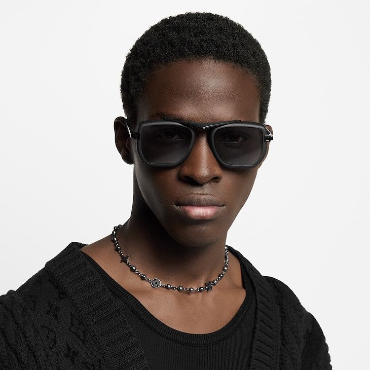 Louis Vuitton LV Flight Metal Square Sunglasses Size ONE SIZE - 5 Thumbnail