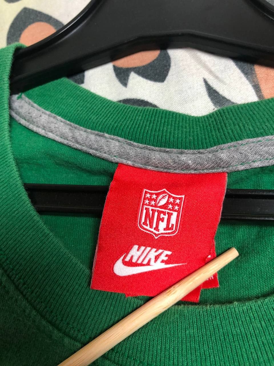 Nike × Vintage Vintage Nike Big Logo Swoosh Oversized Tee Y2K USA Size US M / EU 48-50 / 2 - 2 Thumbnail