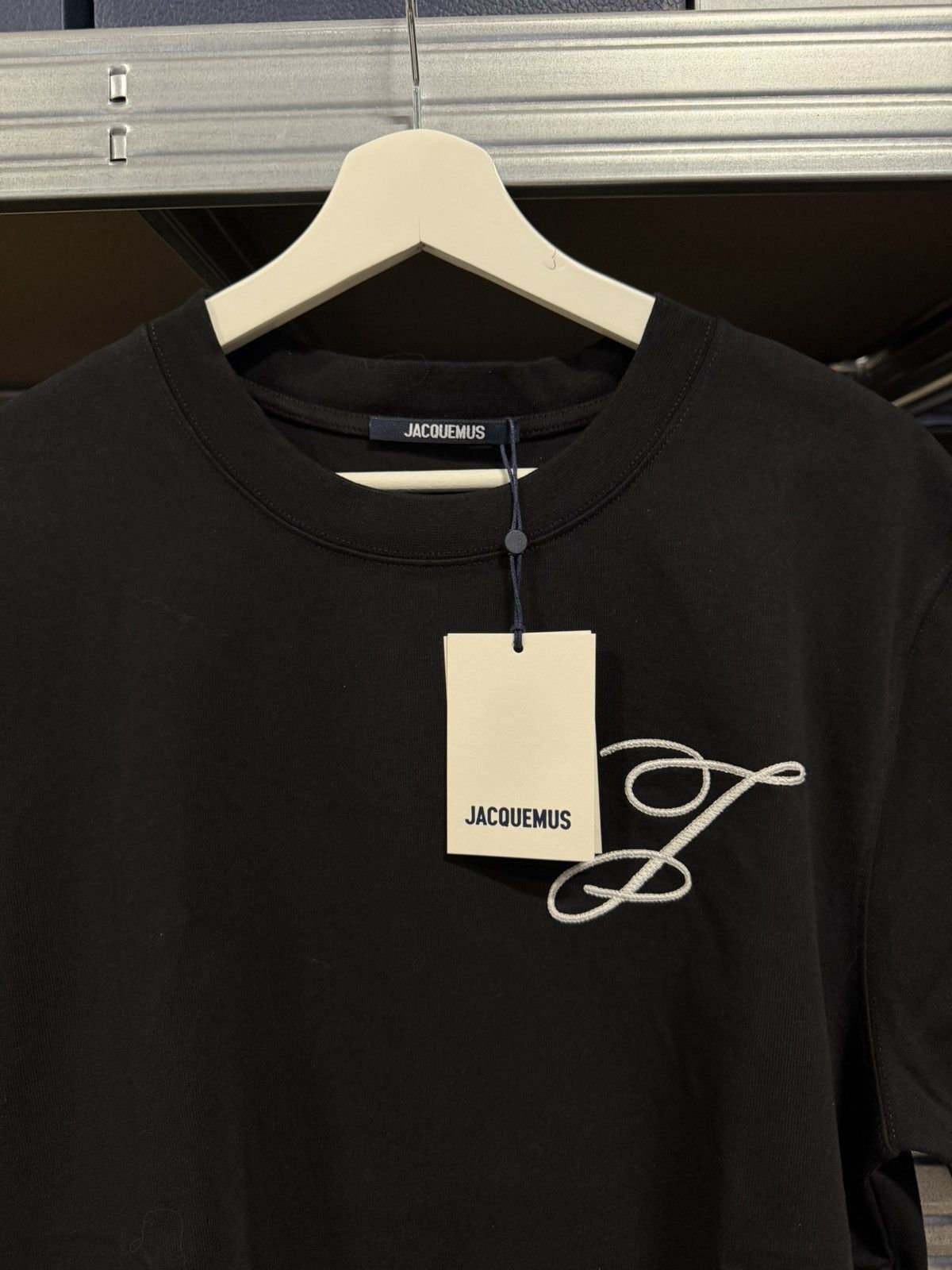 Jacquemus Jacquemus Logo Embroidery T-Shirt NEW Size US S / EU 44-46 / 1 - 3 Thumbnail