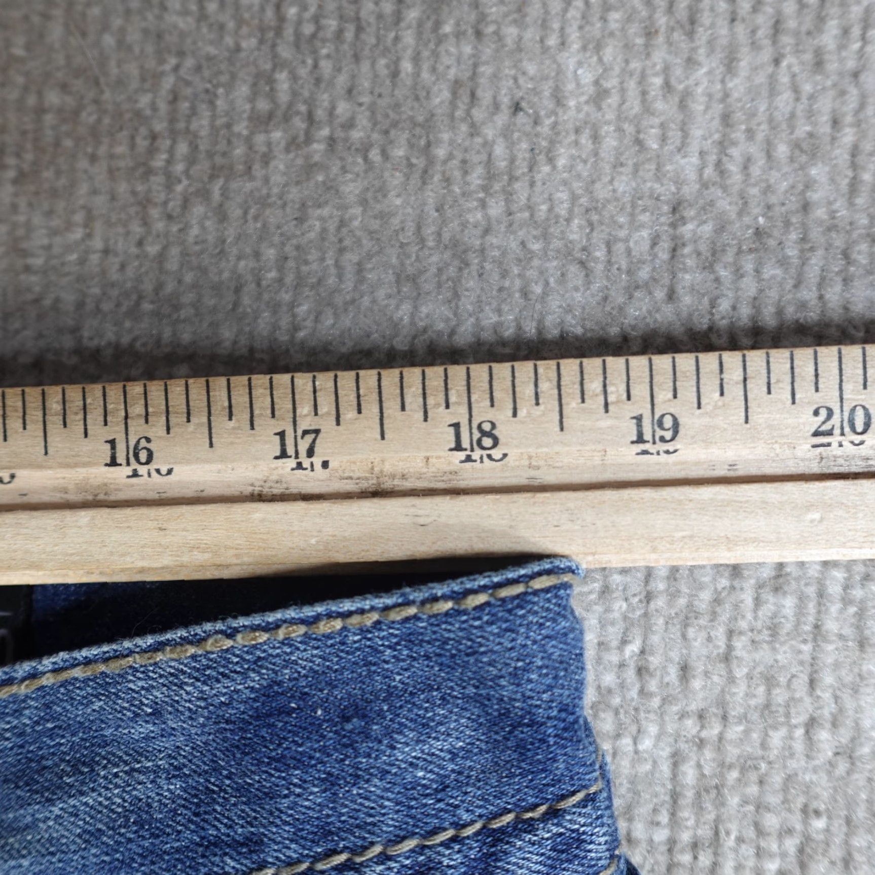 Vintage Axel Jeans 38 x 29 Blue Cotton Relaxed Straight Distressed Denim Men's Jeans Regular Inseam 29 Vintage: No Size US 38 / EU 54 - 6 Thumbnail