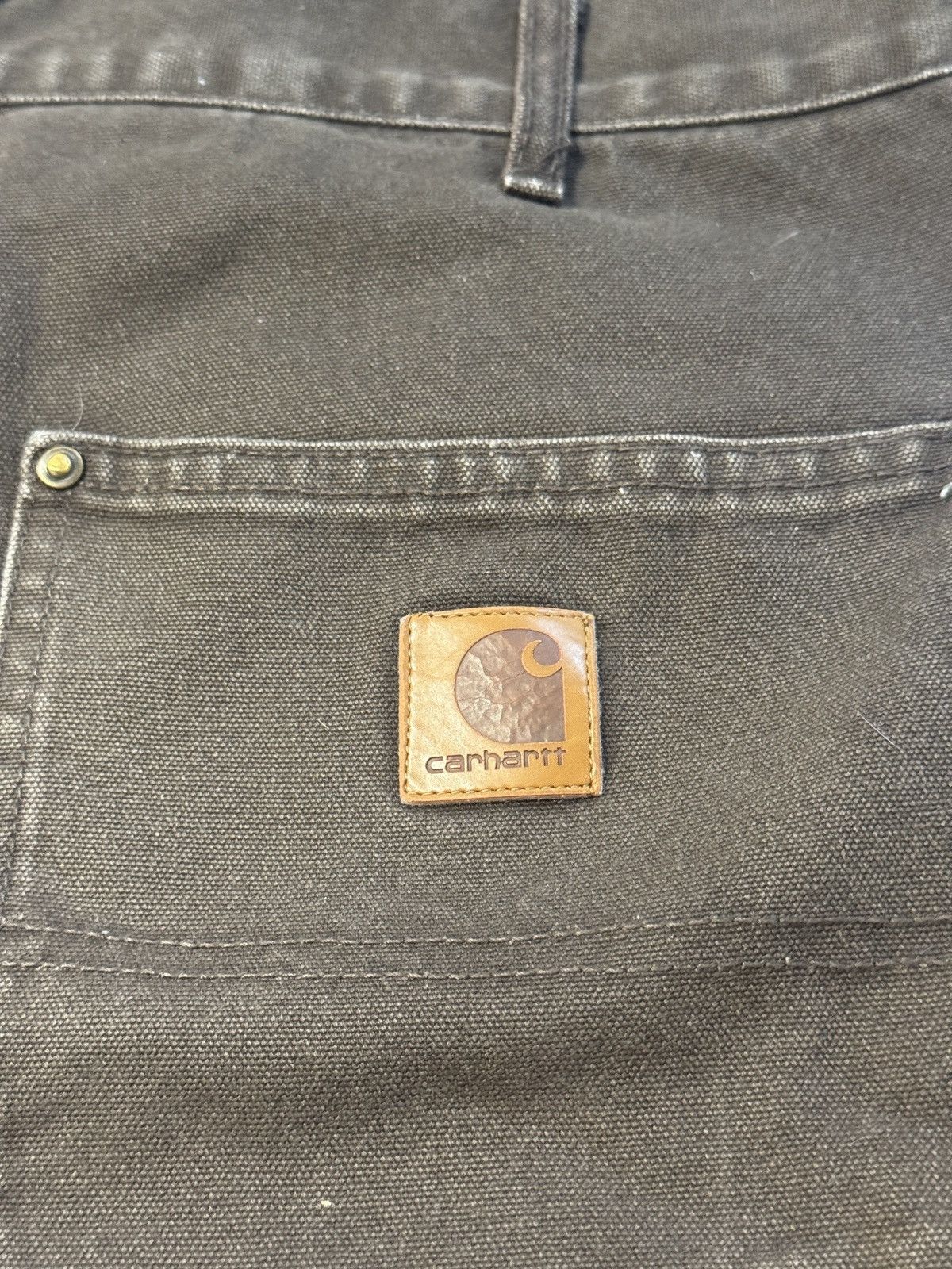Carhartt Brown Carhartt Double Knew Work Pants Size US 32 / EU 48 - 3 Thumbnail