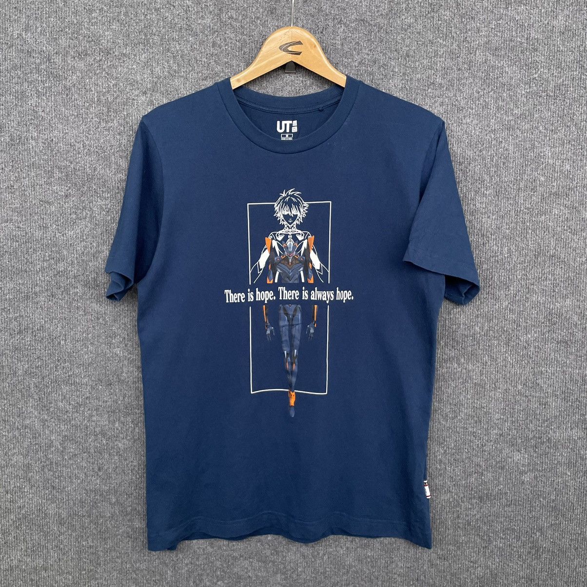 Anime × Japanese Brand × Vintage Vintage Neon Genesis Evangelion EVA-01 There Is A Hope Tee Size US M / EU 48-50 / 2 - 1 Thumbnail