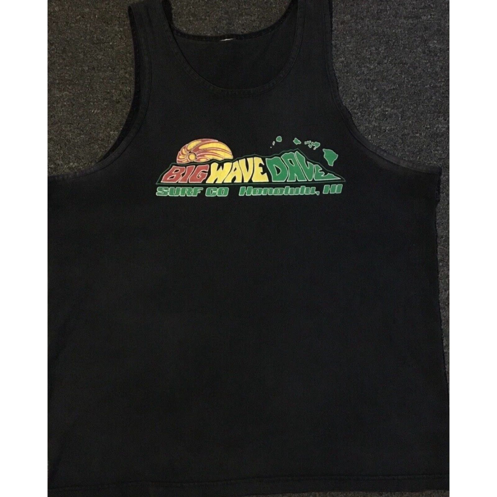 Billabong VINTAGE 90s Billabong Surf Tank Top XL Black Graphic Tee Beach Water Grunge Hawaii Ocean Pacific USA Men Size US XL / EU 56 / 4 - 2 Thumbnail