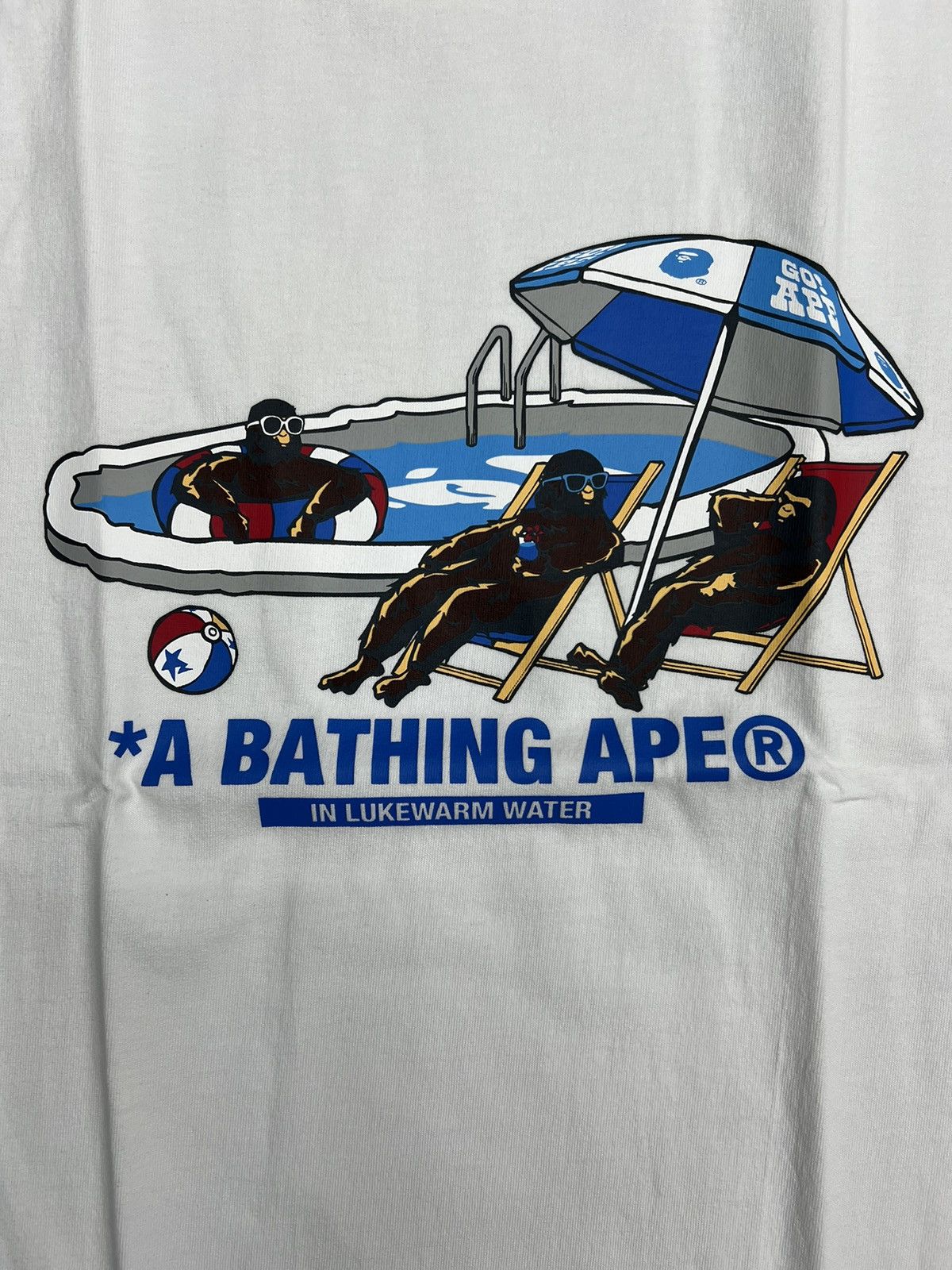 Bape Bape Poolside T-Shirt Size US L / EU 52-54 / 3 - 2 Thumbnail