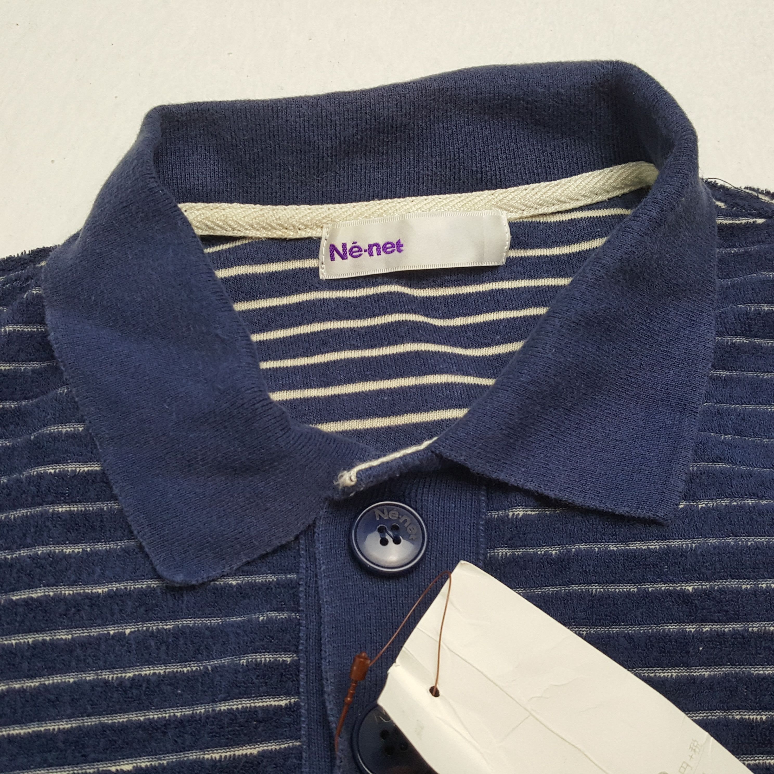 Issey Miyake × Ne-Net × Vintage NE-NET Japanese Designer Brand ISSEY MIYAKE Polos Size US L / EU 52-54 / 3 - 7 Thumbnail