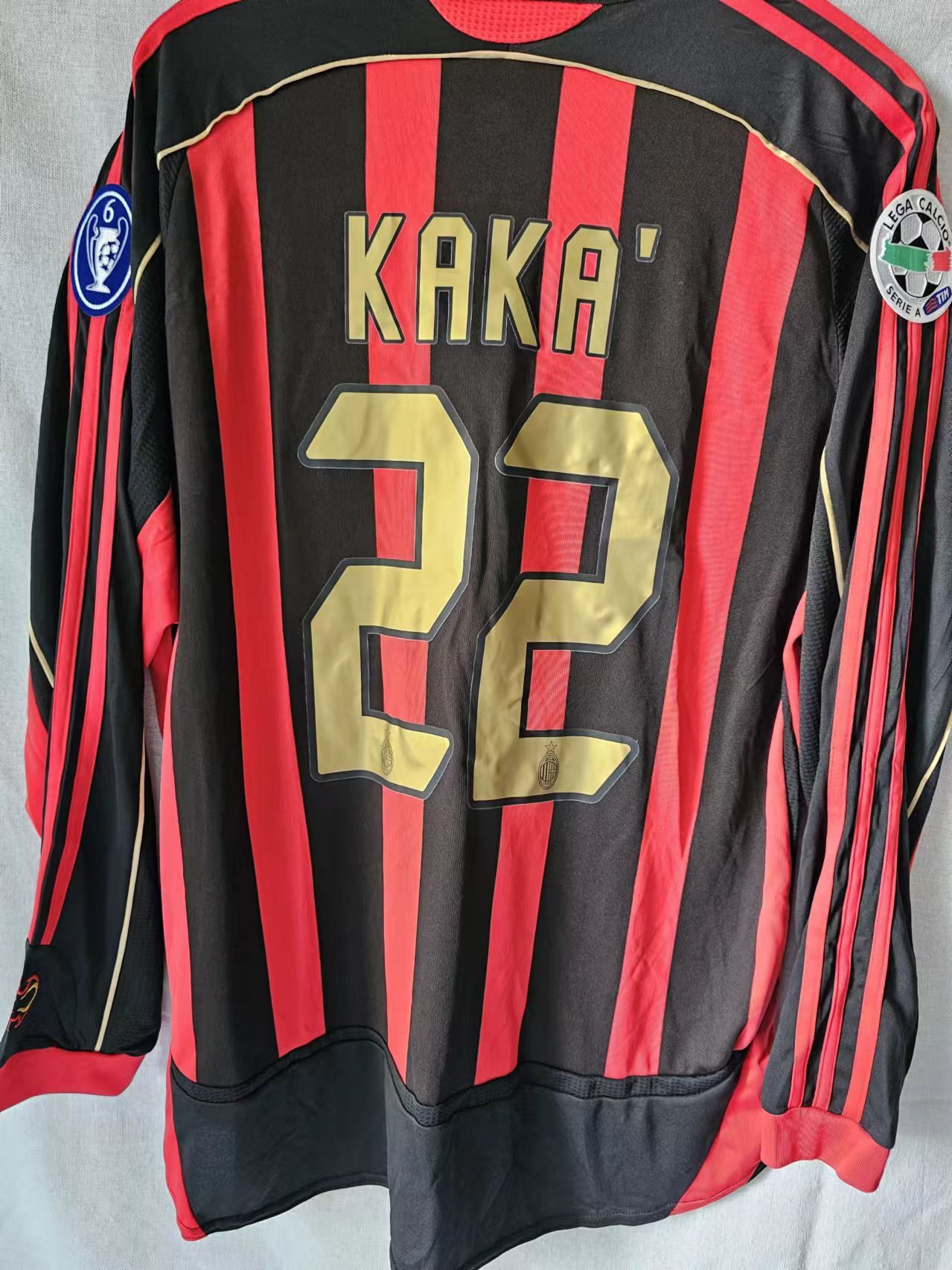 Other 2006 07 AC Milan #22 Kaka Jersey Home Size US L / EU 52-54 / 3 - 1 Thumbnail