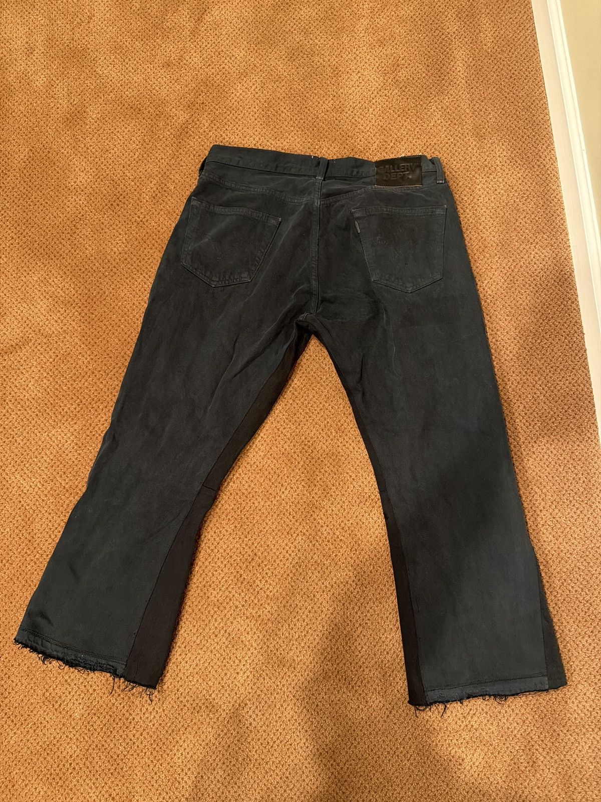Gallery Dept. Gallery dept la flare og black denim Size US 34 / EU 50 - 2 Thumbnail