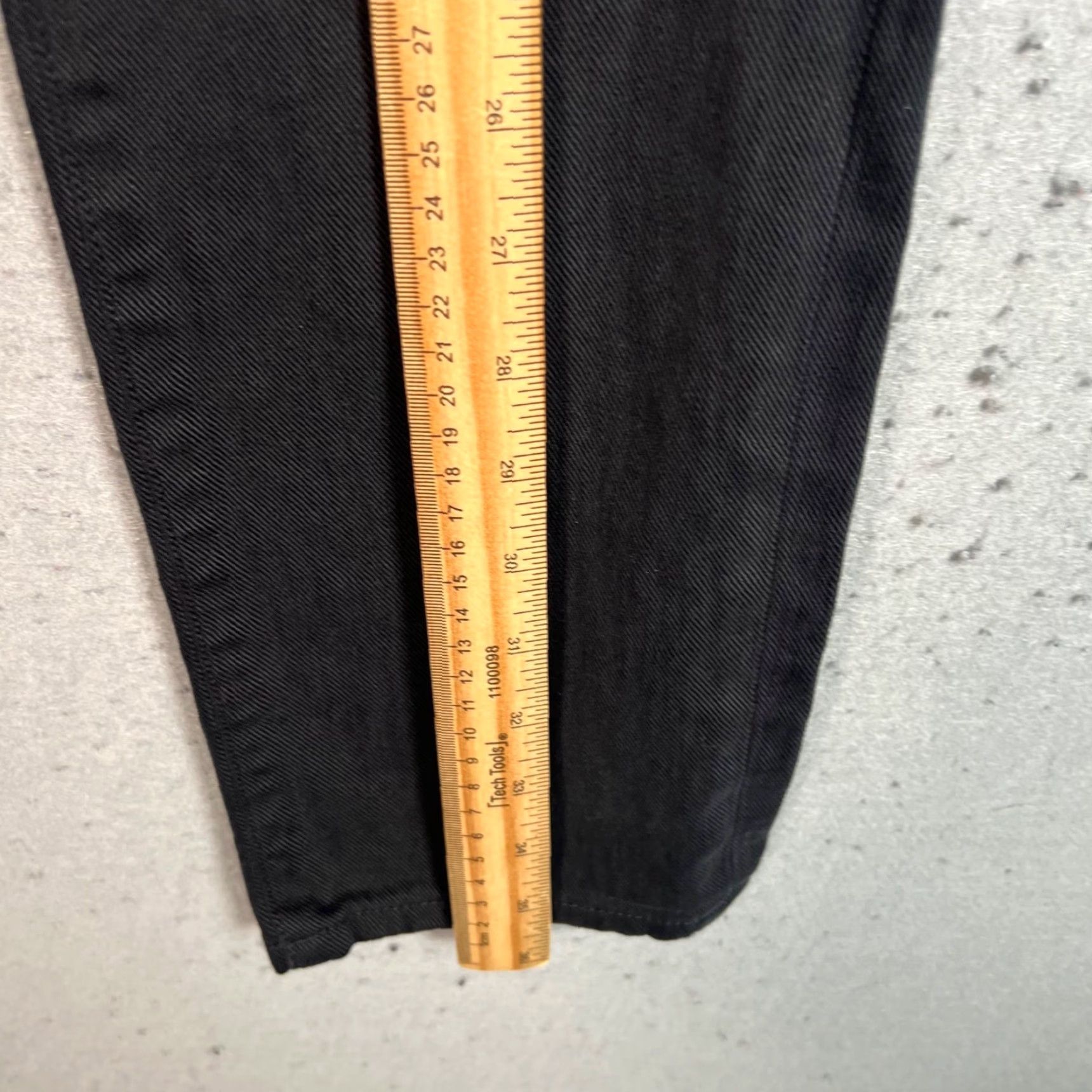 Gap Gap Womens Jeans 27 Black Distressed 100% Cotton Denim Skinny 5-Pocket Vintage No Distressed-Feature Gap 1969 27in Inseam Womens Jeans Size 27" / US 4 / IT 40 - 7 Thumbnail