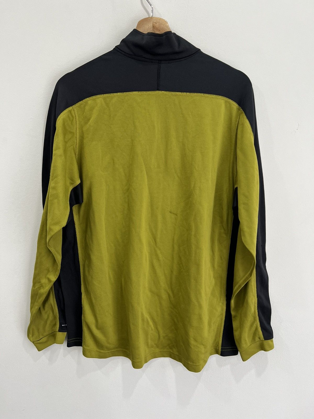 Nike Vintage Nike Quarter Zip Longsleeve Shirt XL swoosh check Size US XL / EU 56 / 4 - 3 Thumbnail
