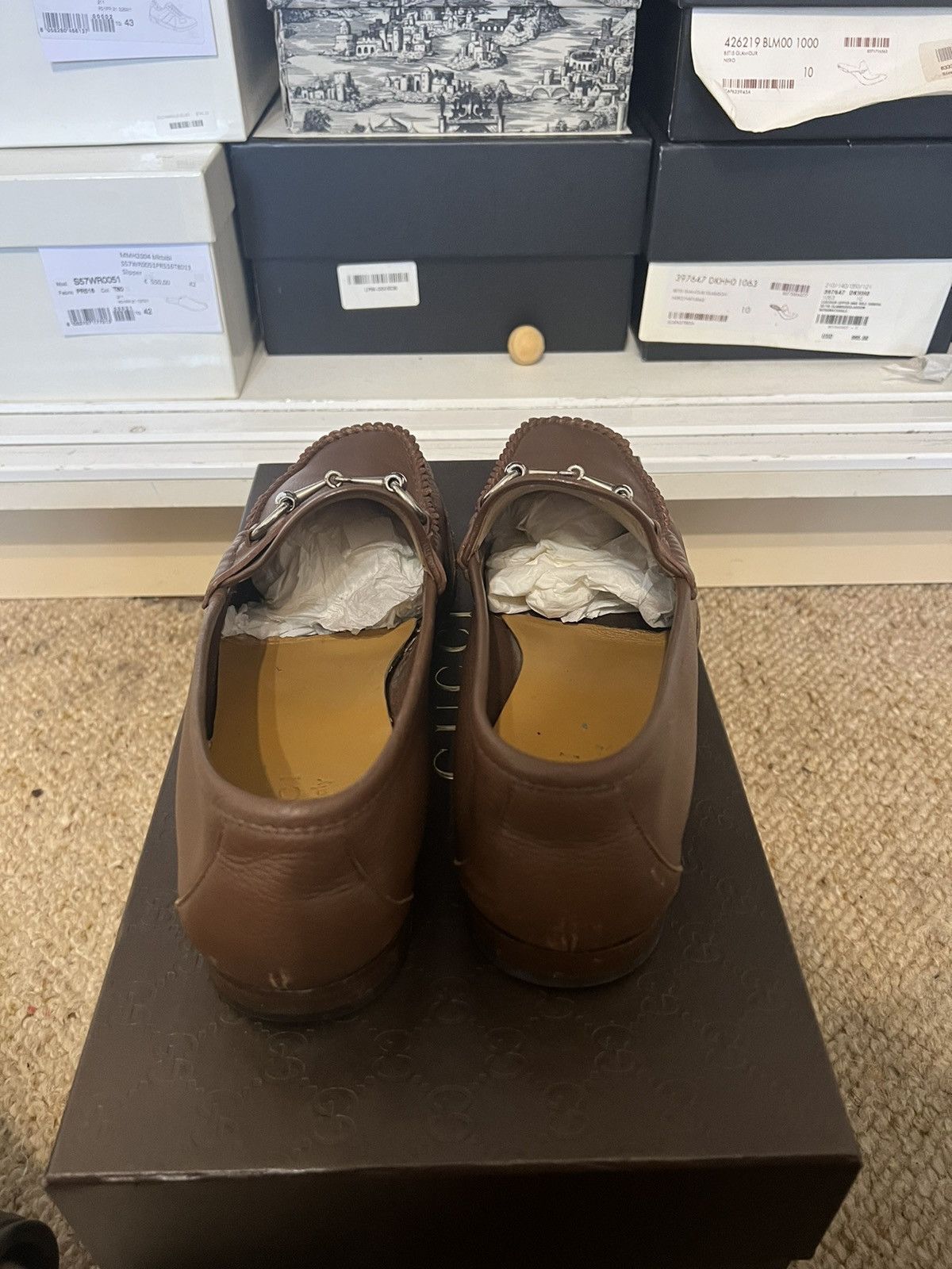Gucci Gucci brown loafer Size US 9 / EU 42 - 4 Thumbnail