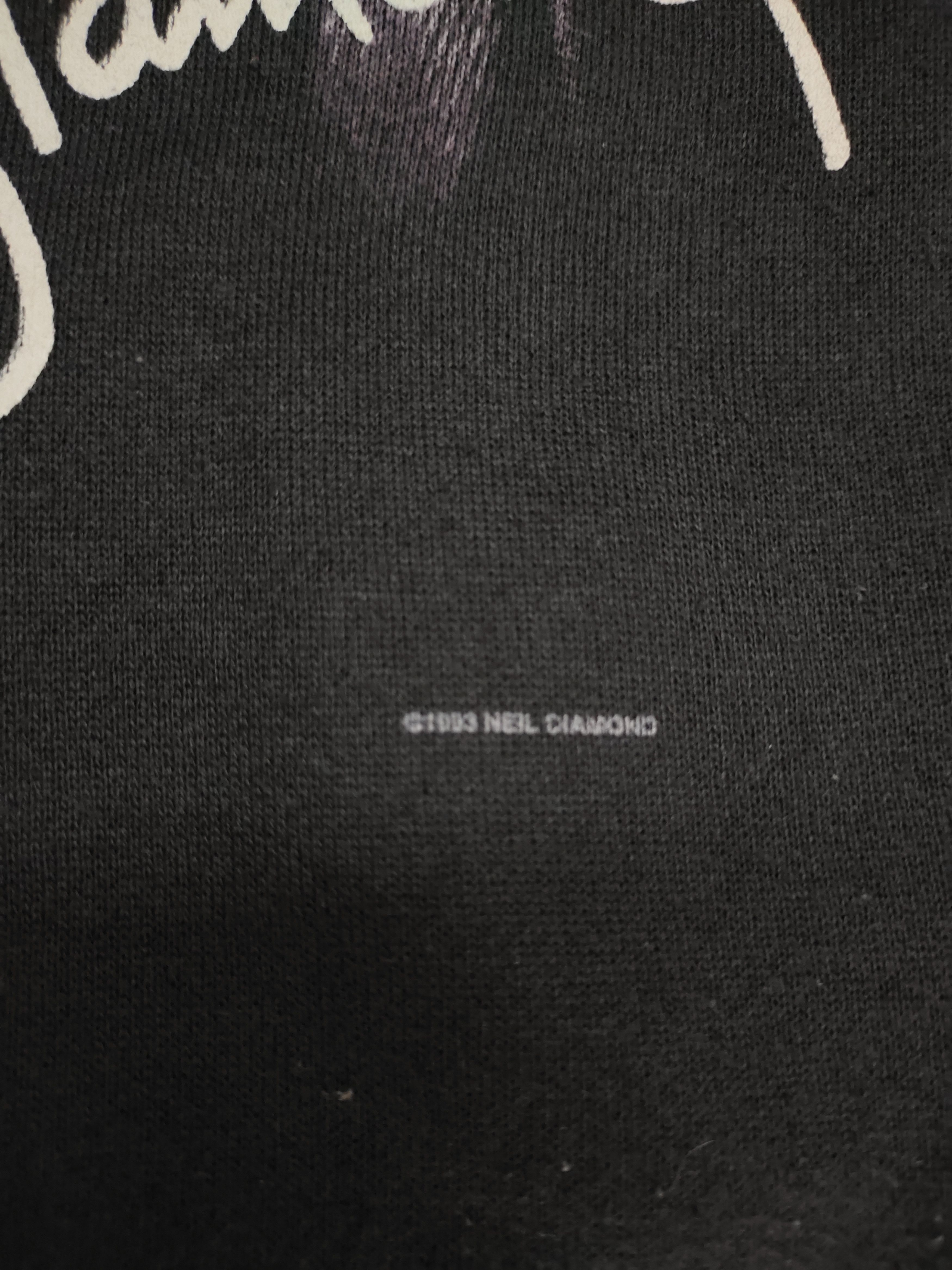 Band Tees 1993 Neil Diomand American Singer-Songwriter Sweatshirt Size US XL / EU 56 / 4 - 8 Thumbnail