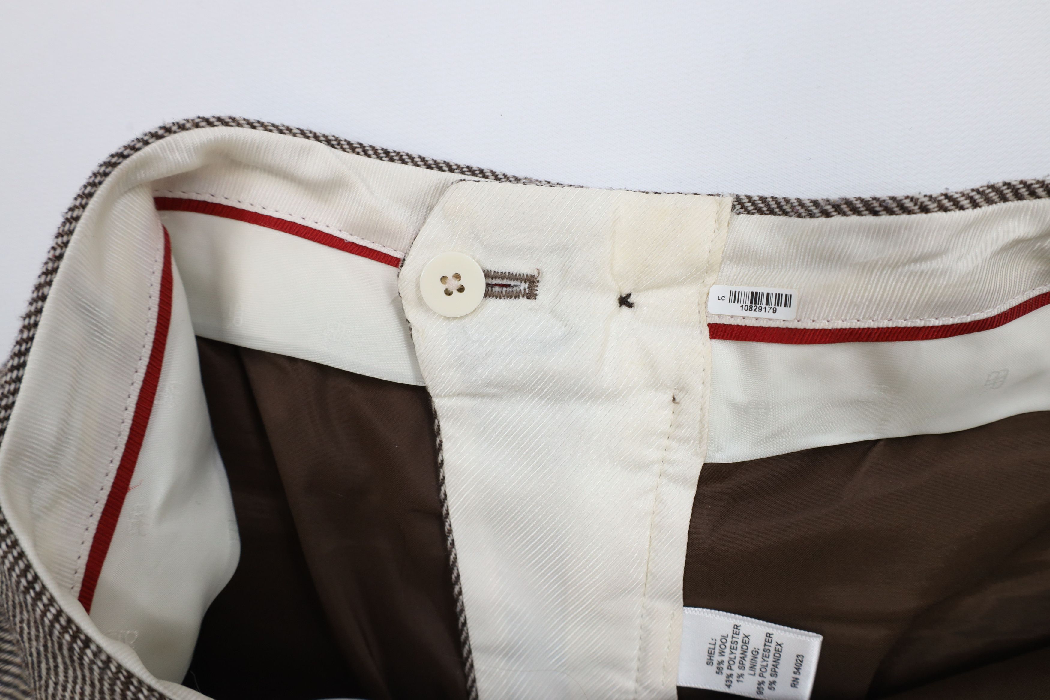Banana Republic × Vintage Vintage Y2K Banana Republic Wool Blend Wide Leg Chino Pants Size 26" / US 2 / IT 38 - 12 Thumbnail